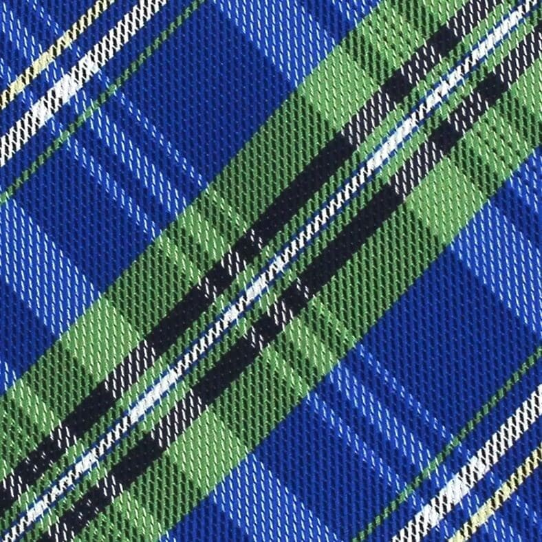 Corbata Estrecha de Cuadros Multicolor