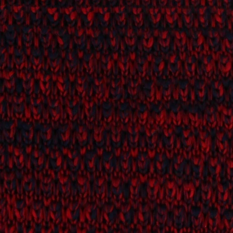 Corbata Punto Jaspeada Roja