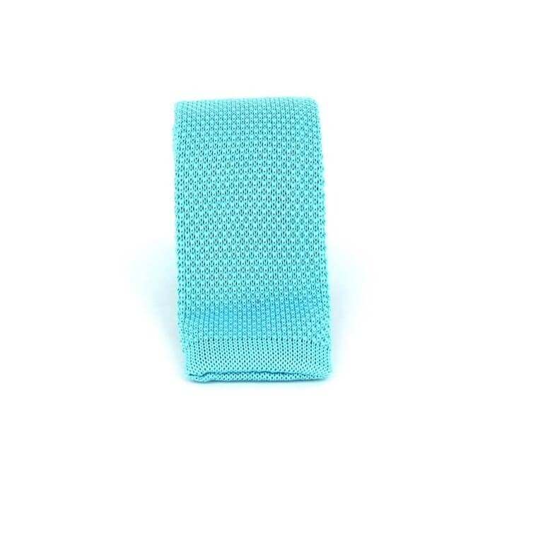 Corbata Punto Lisa Azul Celeste
