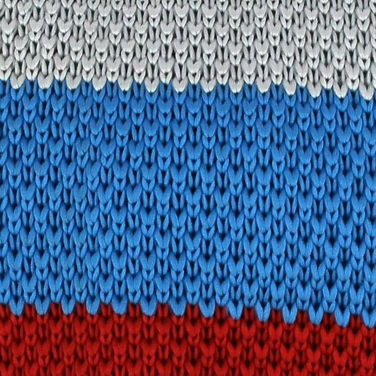 Corbata Punto Rayas Tricolor