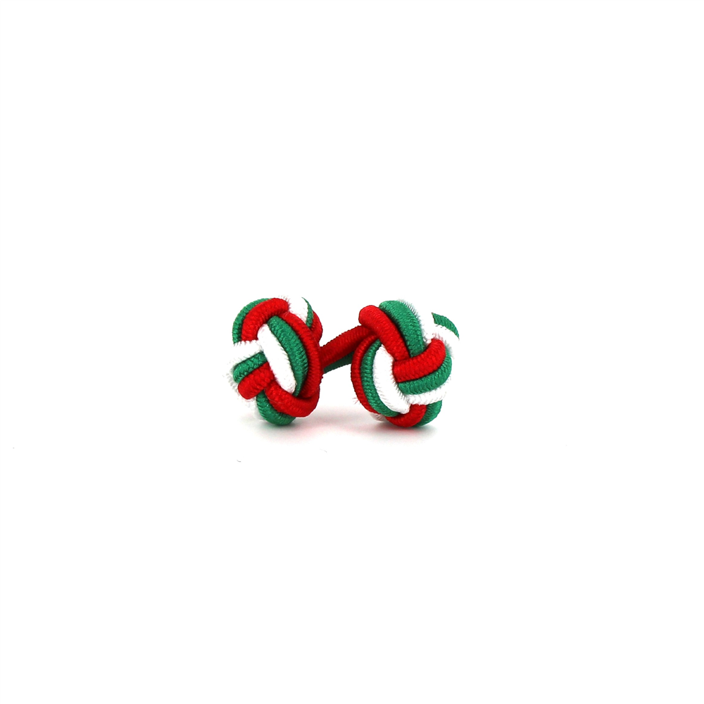 Gemelos Doble Bola Rojo, Verde y Blanco