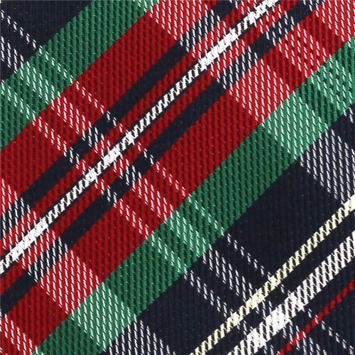 Corbata Estrecha de Cuadros Multicolor