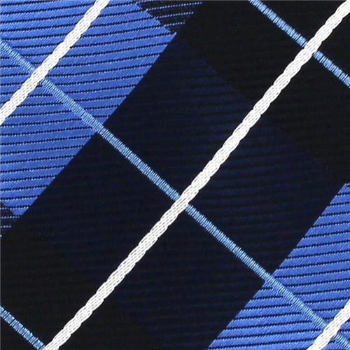 Corbata Estrecha de Cuadros Multicolor