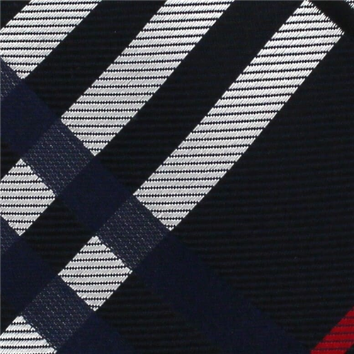 Corbata Estrecha de Cuadros Multicolor