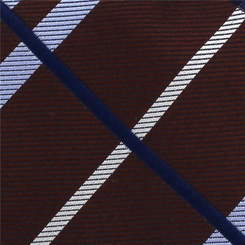Corbata Estrecha de Cuadros Multicolor