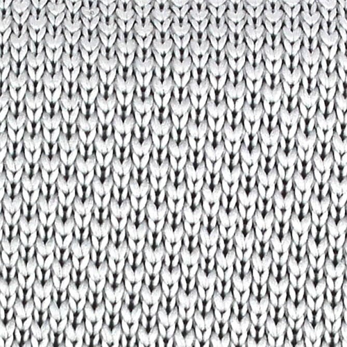 Corbata Punto Lisa Gris Claro
