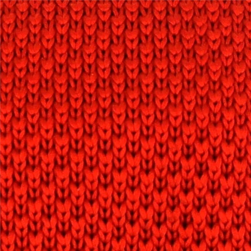 Corbata Punto Lisa Rojo Anaranjado