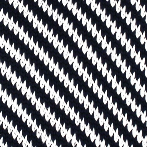 Corbata Punto Rayas Diag. Azul y Blanca