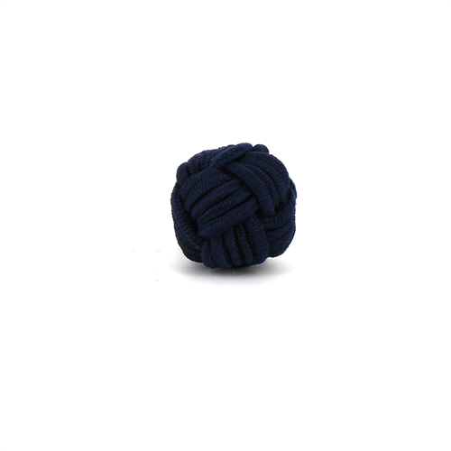 Gemelos Bola Grande Azul Oscuro