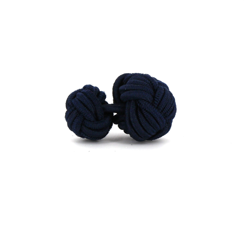 Gemelos Bola Grande Azul Oscuro