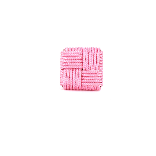 Gemelos Cuadrado Rosa Claro