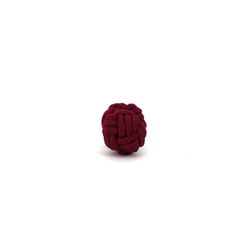 Gemelos Doble Bola Rojo Borgoña