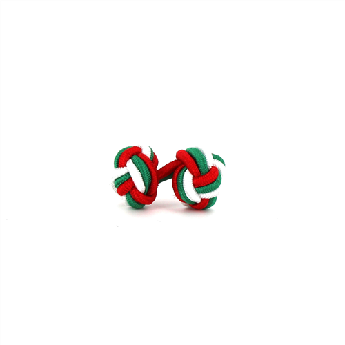 Gemelos Doble Bola Rojo, Verde y Blanco
