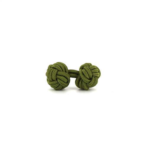 Gemelos Doble Bola Verde Oliva