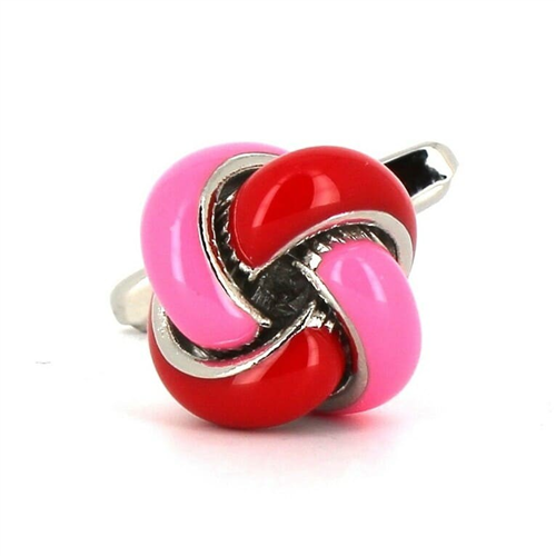 Gemelos Nudos Rojo y Rosa