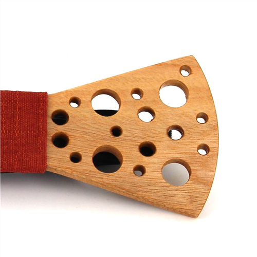 Pajarita Madera Agujeros Pequeños