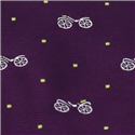 Corbata Estrecha Bicicletas Retro Morada