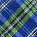 Corbata Estrecha de Cuadros Multicolor