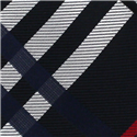Corbata Estrecha de Cuadros Multicolor