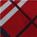 Corbata Estrecha de Cuadros Multicolor