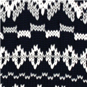 Corbata Punto Azul Estampado Invernal