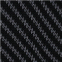 Corbata Punto Rayas Diag. Negra y Gris