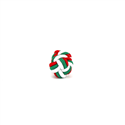 Gemelos Doble Bola Rojo, Verde y Blanco