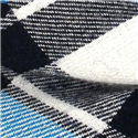 Pajarita Cuadros Escoceses Azul y Blanca