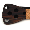Pajarita Madera Agujeros Grandes