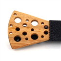 Pajarita Madera Agujeros Pequeños