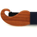 Pajarita Madera Bigote