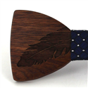 Pajarita Madera Pluma