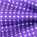 Pajarita Violeta Puntos Blancos