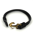 Pulsera Cuero con Ancla