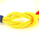 Pulsera Nudo Amarillo con Bandera España