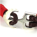 Pulsera Trenzada Cuero con Ancla
