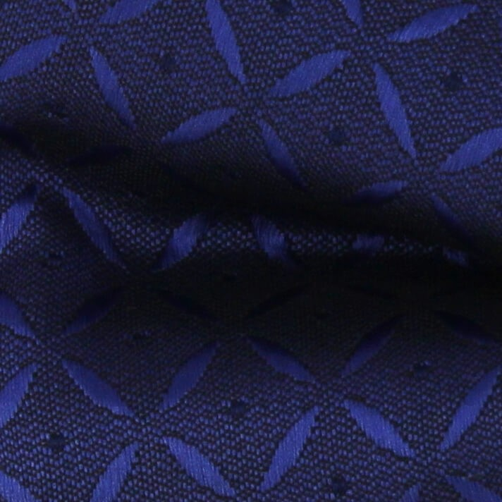 Pajarita Cuadrados Azul Oscuro