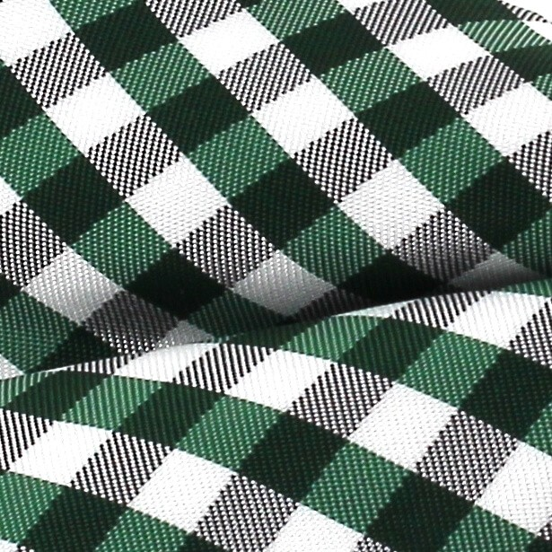 Pajarita Cuadros Vichy Verde y Blanca