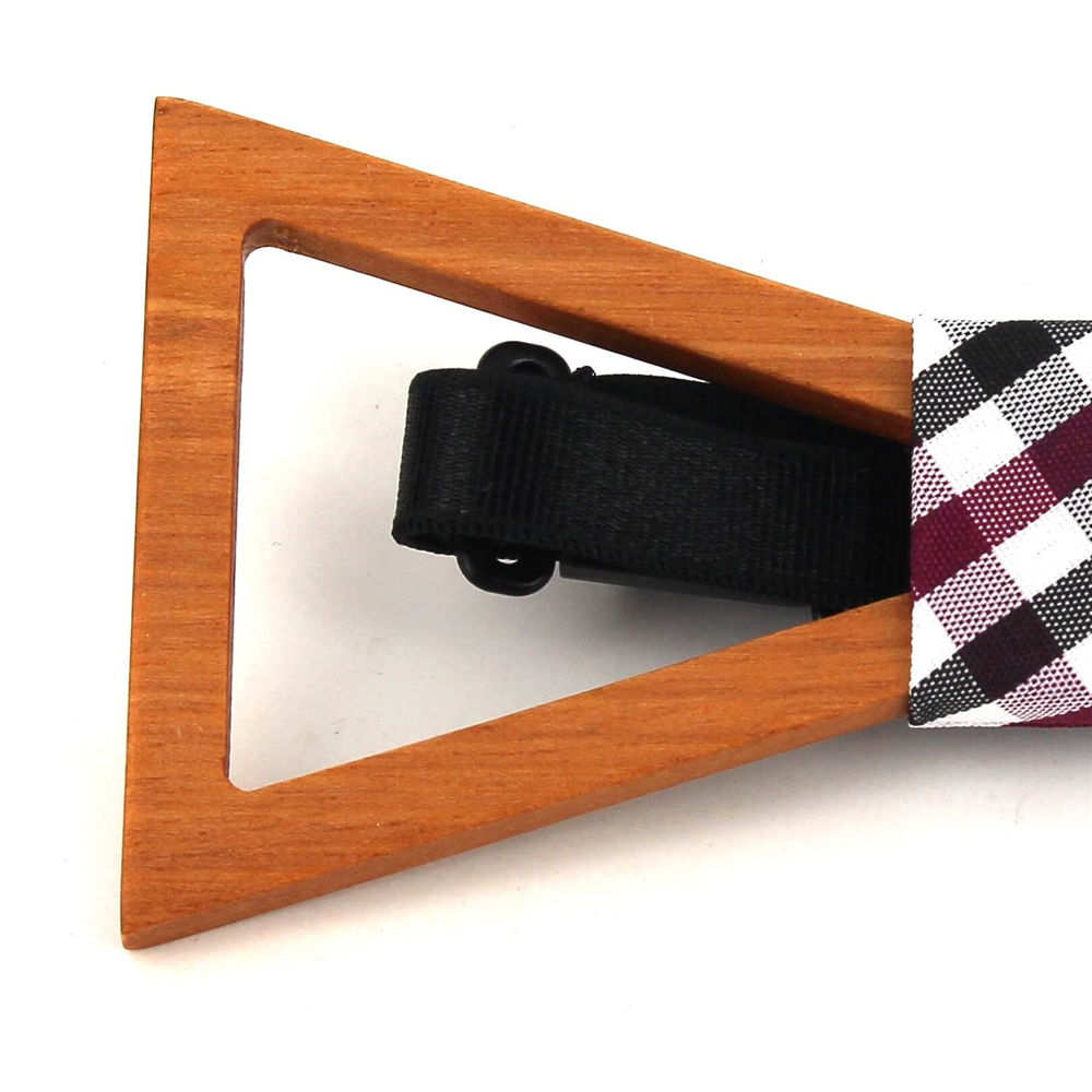 Pajarita Madera Hueca Triángular
