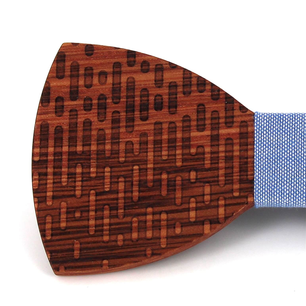 Pajarita Madera Trazos