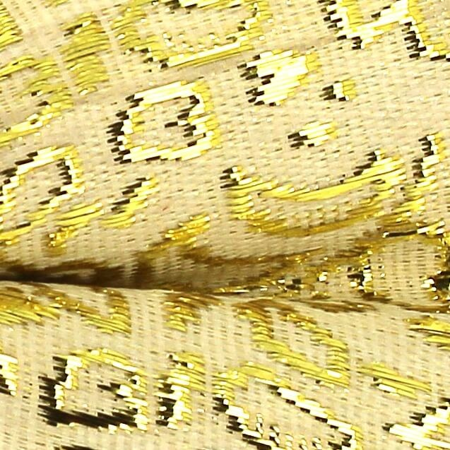 Pajarita Paisley Brillo Amarilla