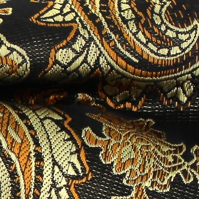 Pajarita Paisley XL Marrón
