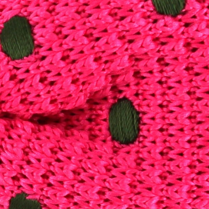 Pajarita Punto Rosa Lunares Verde Oscuro