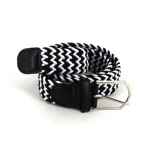 Ceinture élastique blanc et noir II