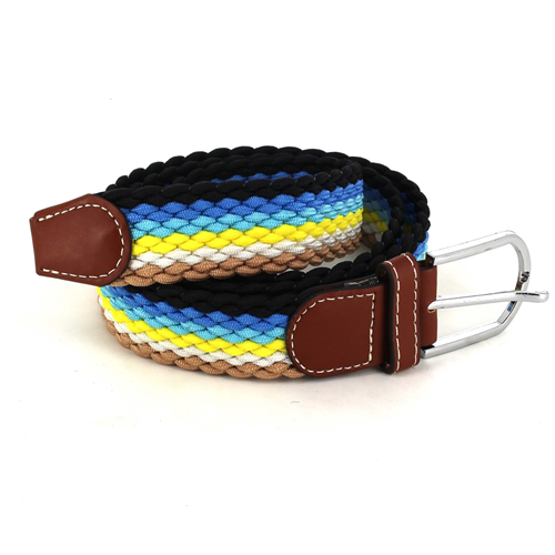 Ceinture élastique multicolore