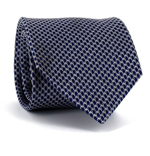 Cravate Chaînes Bleu