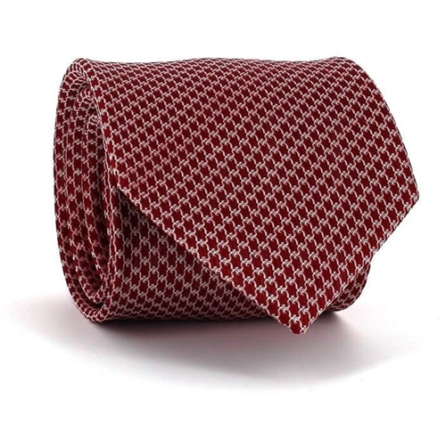 Cravate Chaînes Rouge