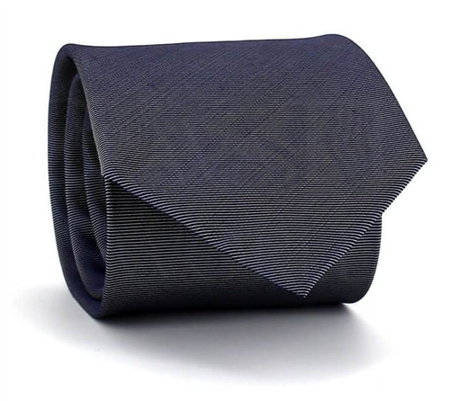 Cravate Unie Bleu Rayure Horizontale
