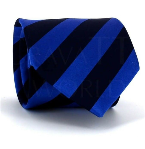 Cravate à Rayures Bleues