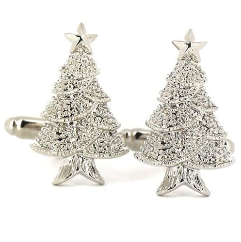 Boutons de Manchettes Sapin de Noël